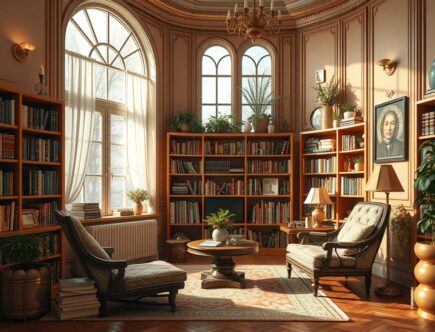 profrem64.ru | Дом для астрофизика: кабинет с книгами и телескопом profrem64.ru | Дом для астрофизика: кабинет с книгами и телескопом